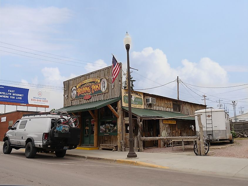 The Dakota Territory Trading Post in Custer, South Dakota.