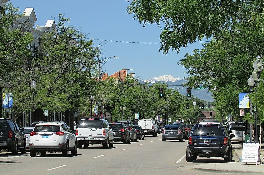 Main Street Historic District, Littleton, Colorado.