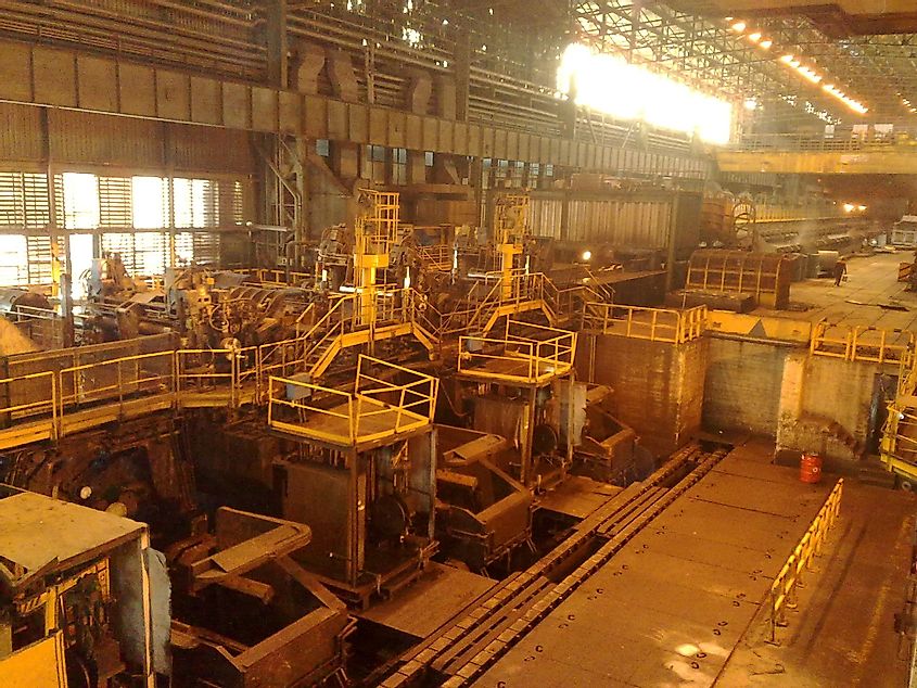 Foolad Mobarakeh Steel Mill, Isfahan, Iran