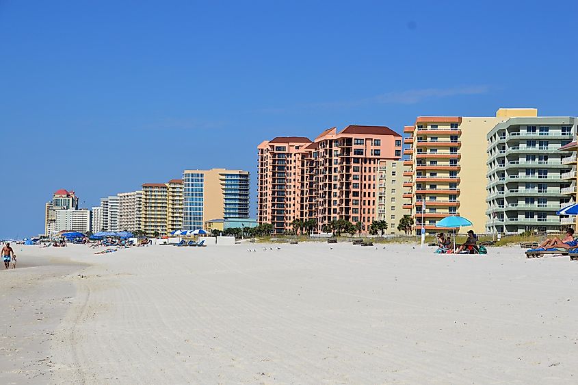 Orange Beach, Alabama.