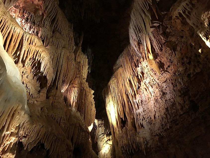 The Bridal Cave in Missouri.