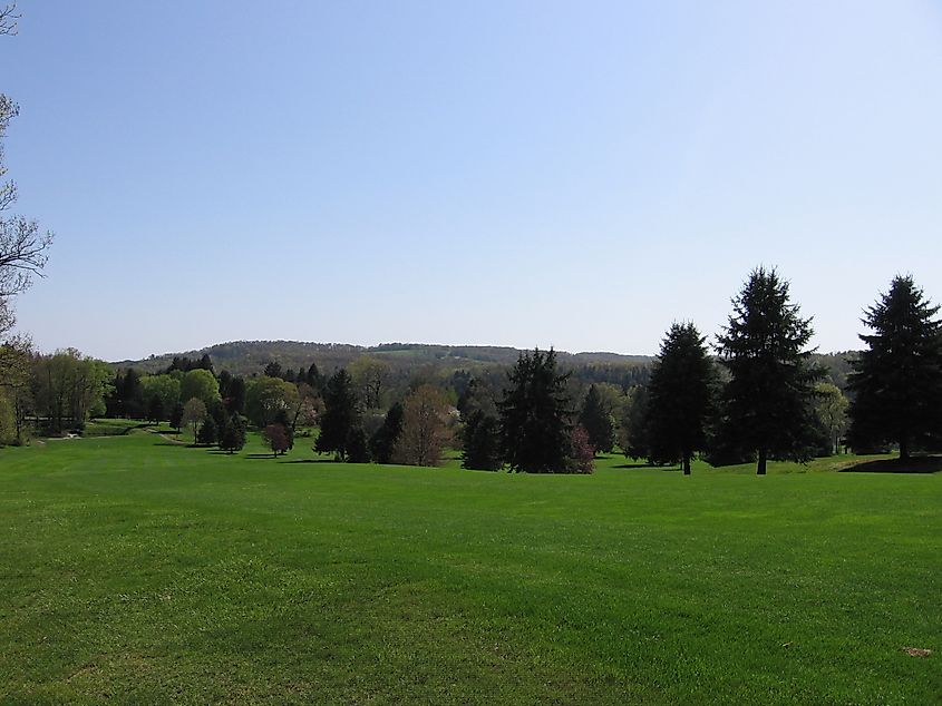 Foxburg Country Club golf course in Pennsylvania.