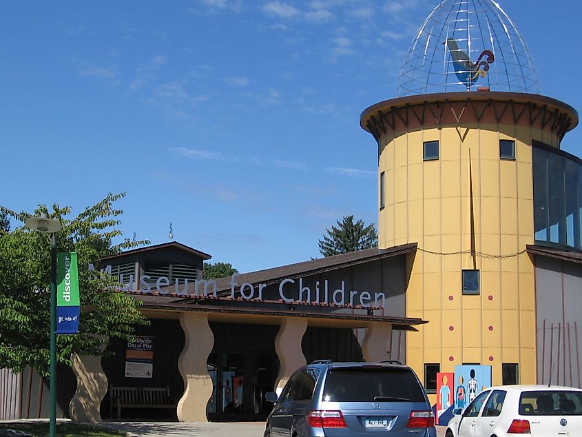 Stepping Stones Museum for Children in Mathews Park in Norwalk, Connecticut