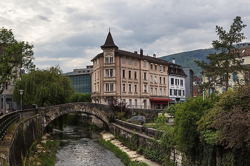 View of Delemont.