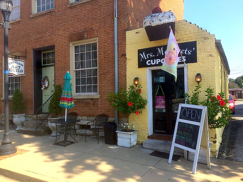 A bakery in downtown Princeton, Kentucky