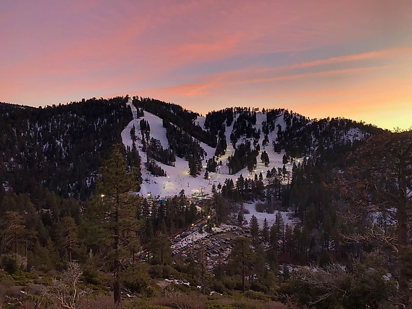 Mountain High Ski Resort in Wrightwood, California