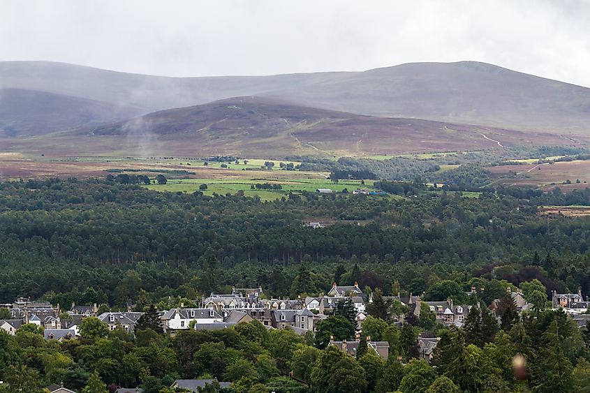 Grantown, a small town in the Highlands of Scotland. Credit: Nature's Charm / Shutterstock