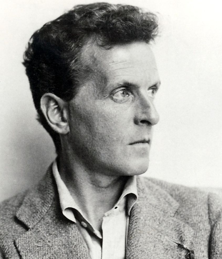 Ludwig Wittgenstein (1899–1951) black and white photo