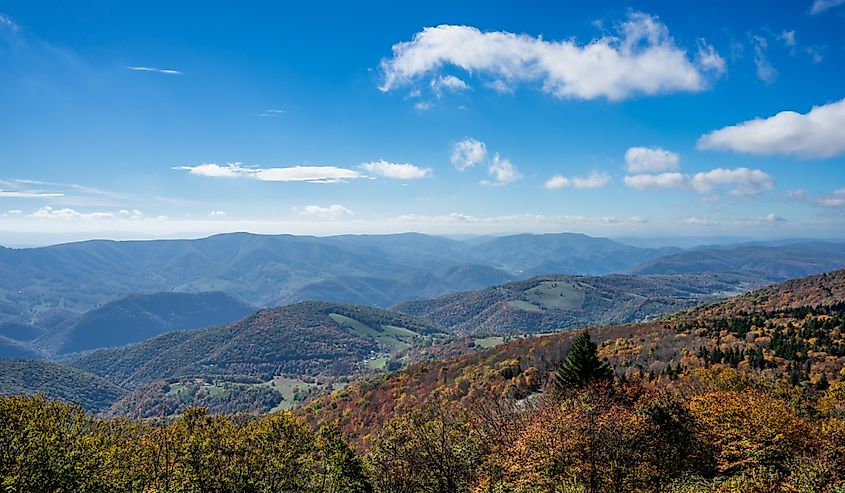 View from Spruce Knob West Virginia