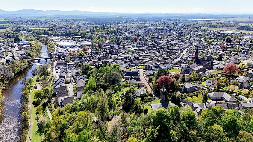 Blairgowrie, Perthshire. Credit: NorthFocus / Shutterstock