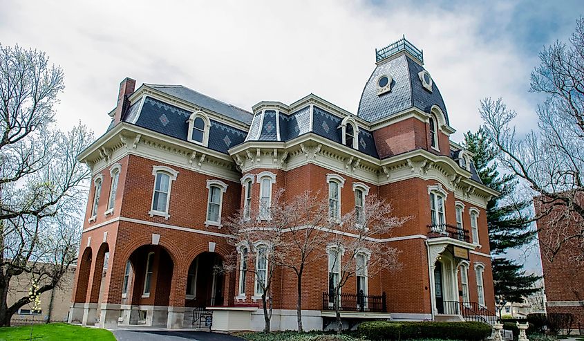 Historic house in Jacksonville, Illinois