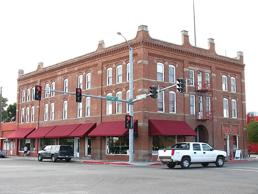 Historic Turner Hotel, Mountain Home, Idaho.