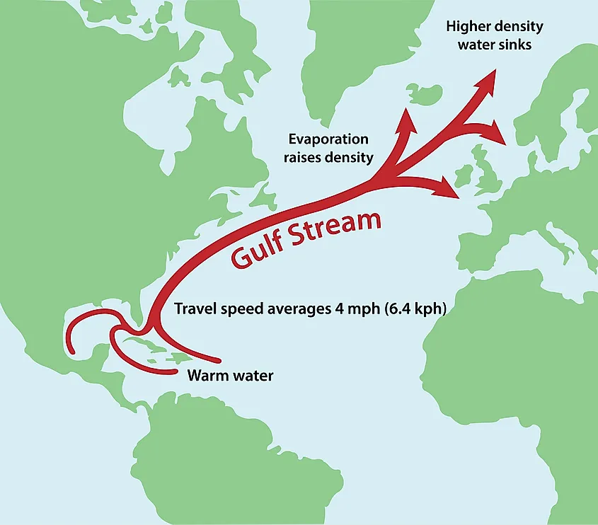 Gulf Stream Flow Chart