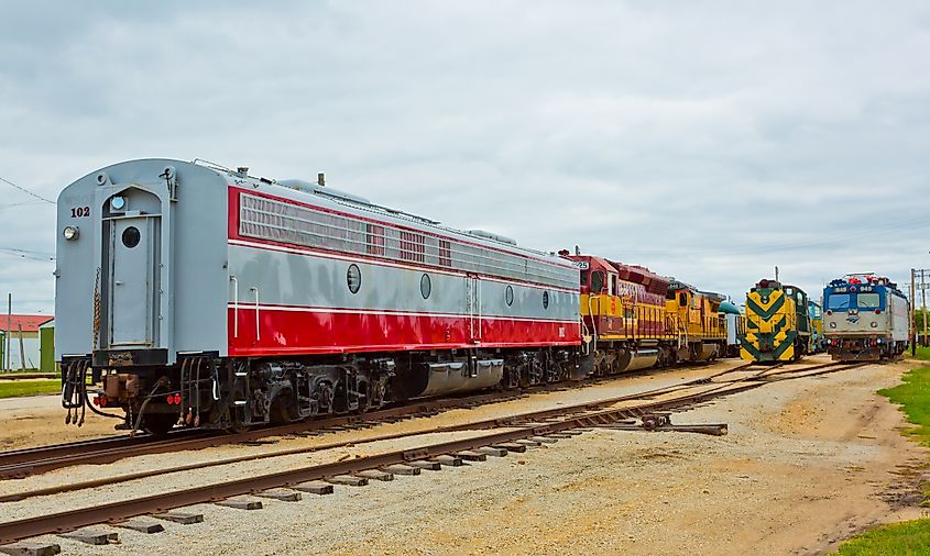 The Illinois Railway Museum in Union, Illinois.