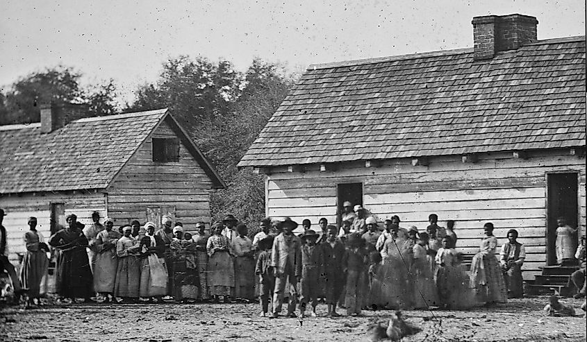 Plantation Slaves, Beaufort, South Carolina, 1862