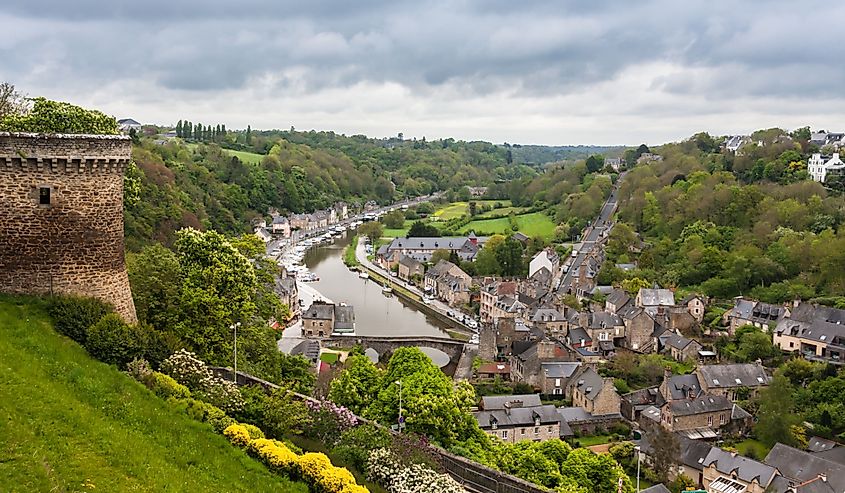 Dijon, a medieval pearl of Brittany with a river running through the center