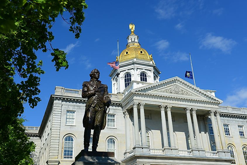 New Hampshire State House in Concord.