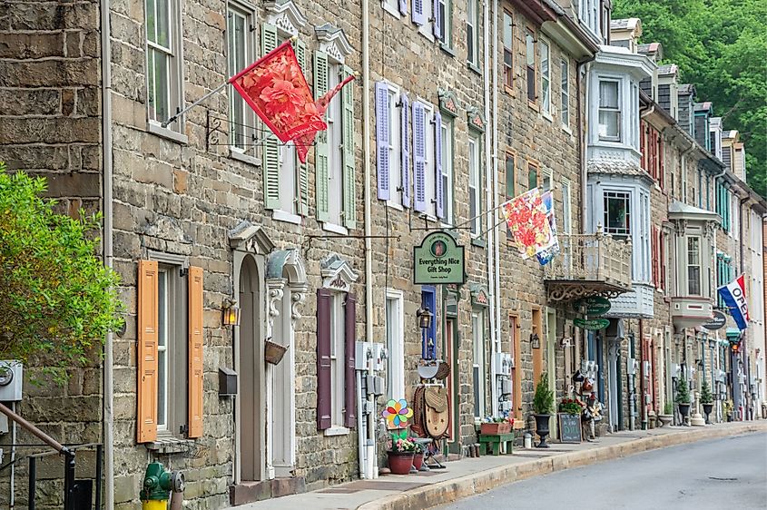 Historic Buildings in Jim Thorpe - Alizada Studios via Shuttershock