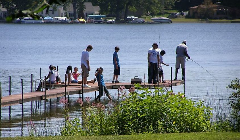 Pier on Kuhn Lake