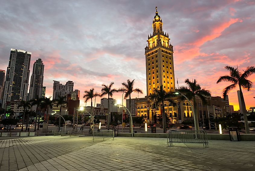 The Freedom Tower in Miami, Florida