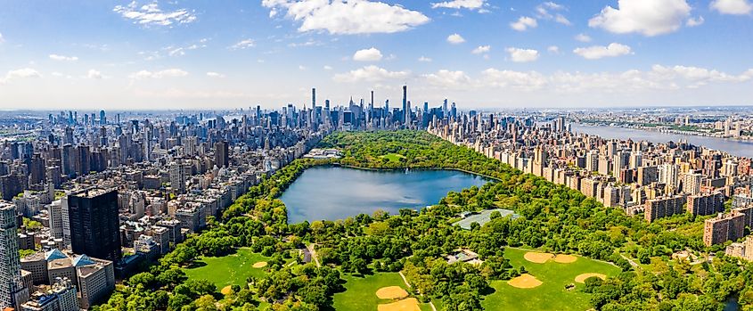 Central Park in Manhattan.
