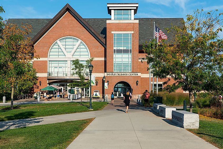 University of Vermont Dudley H. Davis Center, Burlington, VT.