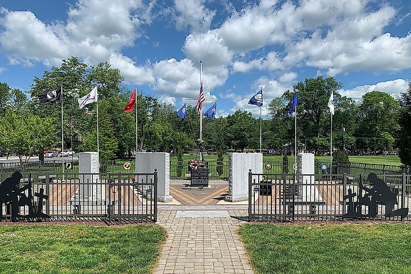 Community park of Palmerton, Pennsylvania. Image credit: Zeete, CC BY-SA 4.0, via Wikimedia Commons.