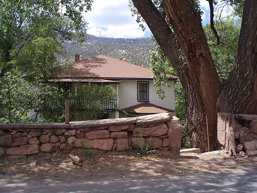 House in Jemez Springs.