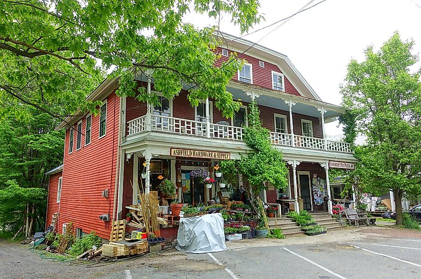 Ashfield Hardware & Supply in Ashfield, Massachusetts.