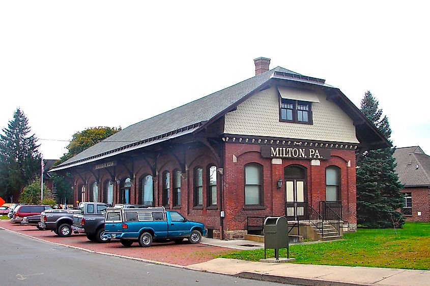 The Freight Station in Milton, Pennsylvania