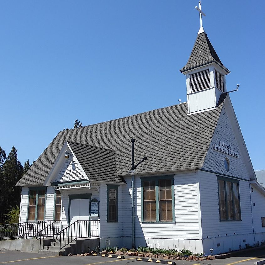 Tumalo Community Church in Tumalo, Oregon.