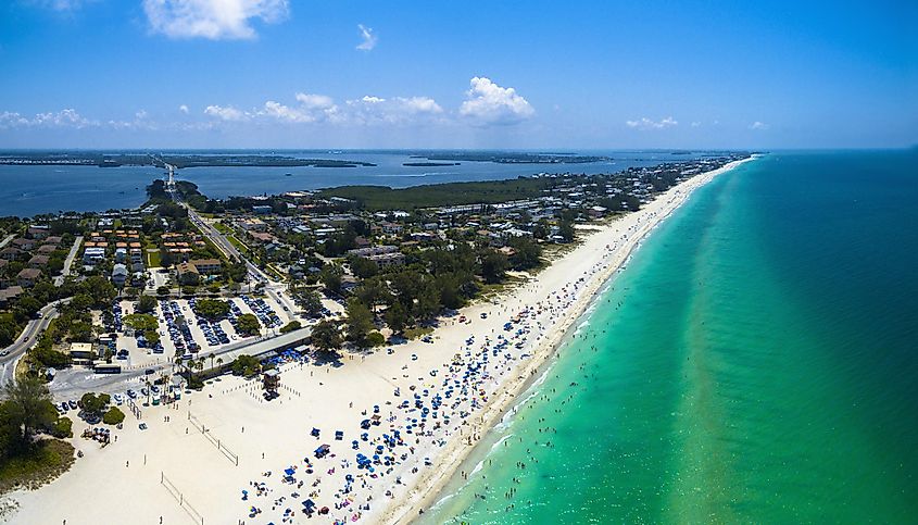 Beautiful sunny day in Anna Maria Island, Florida