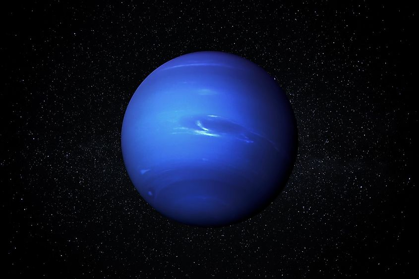 Planet Neptune is the furthest planet in the Solar System.