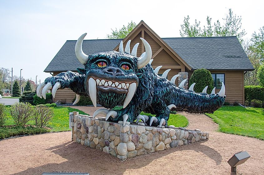 Hodag in Rhinelander, Wisconsin.