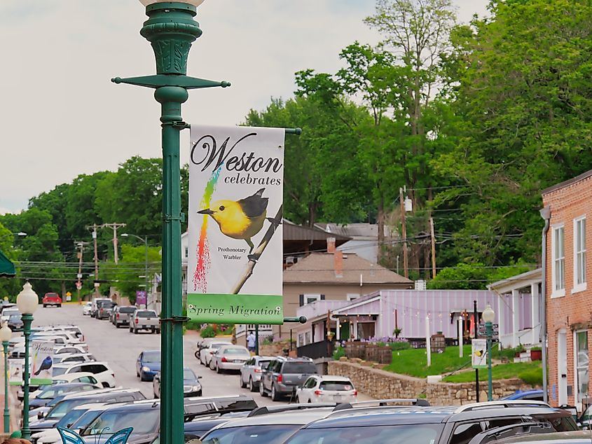 Weston, Missouri. Editorial credit: Matt Fowler KC / Shutterstock.com