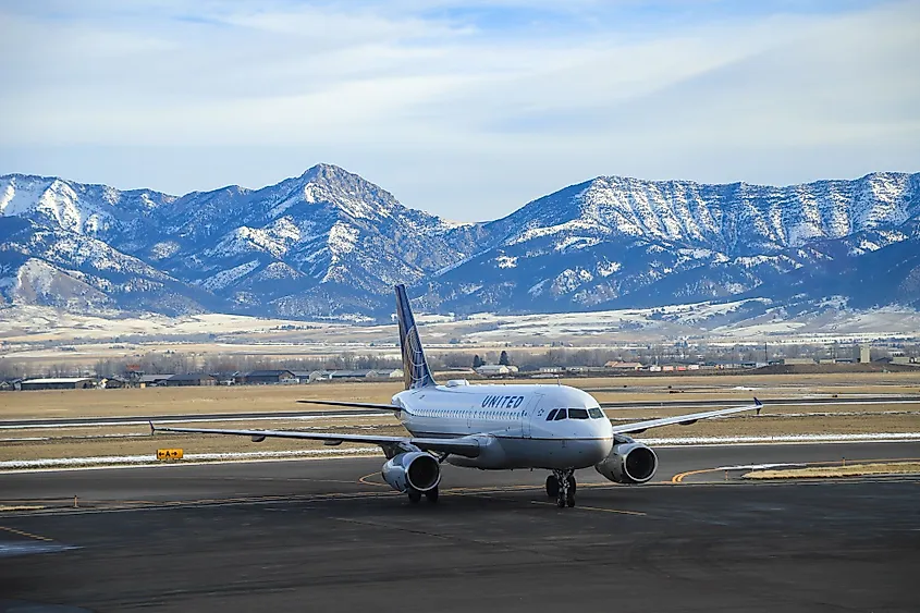 Bozeman Yellowstone International Airport, Bozeman, Montana