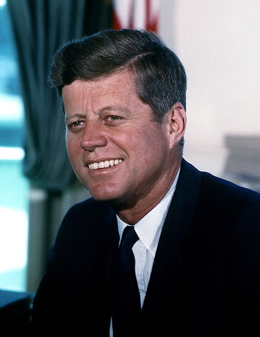 Portrait of President John F. Kennedy