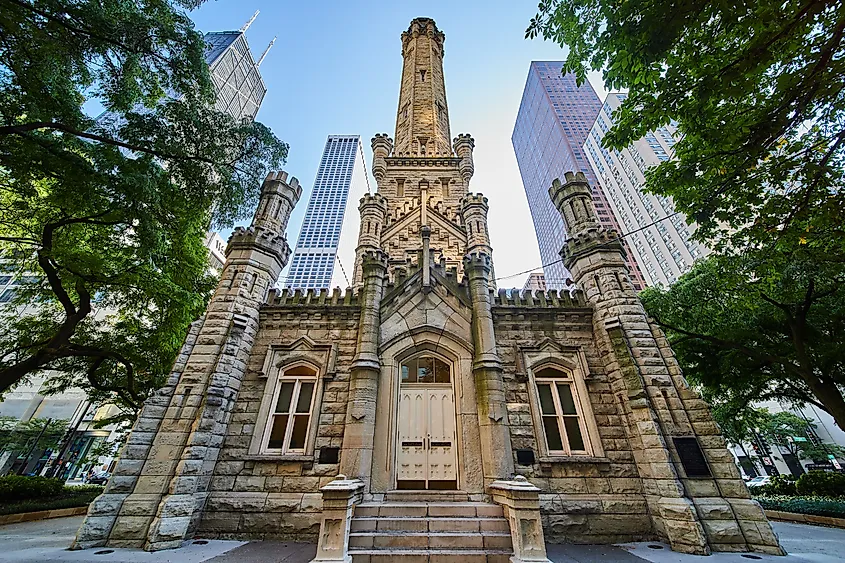 Chicago Water Tower front entrance