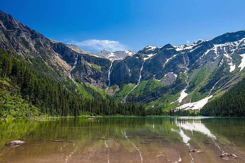 Avalanche Lake, Glacier National Park, Montana