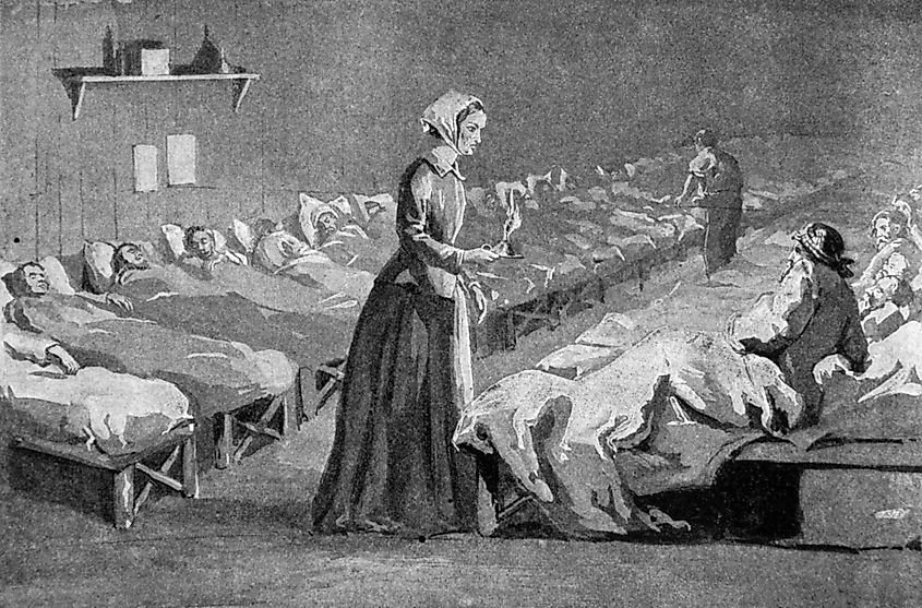 Florence Nightingale Mother Of Modern Day Nursing Worldatlas florence nightingale mother of modern