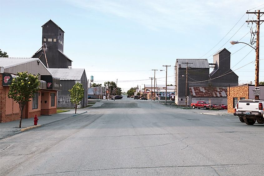 Downtown Tioga. 