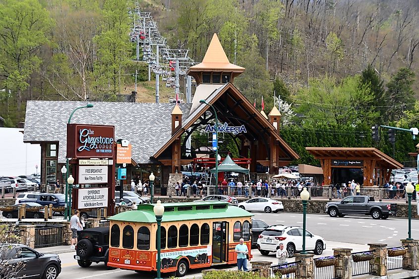 Downtown Gatlinburg, Tennessee