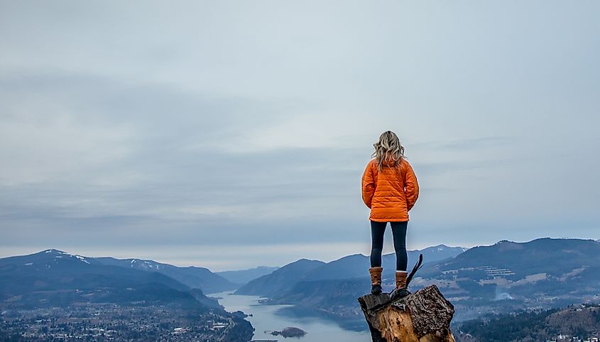 hiking in hood river