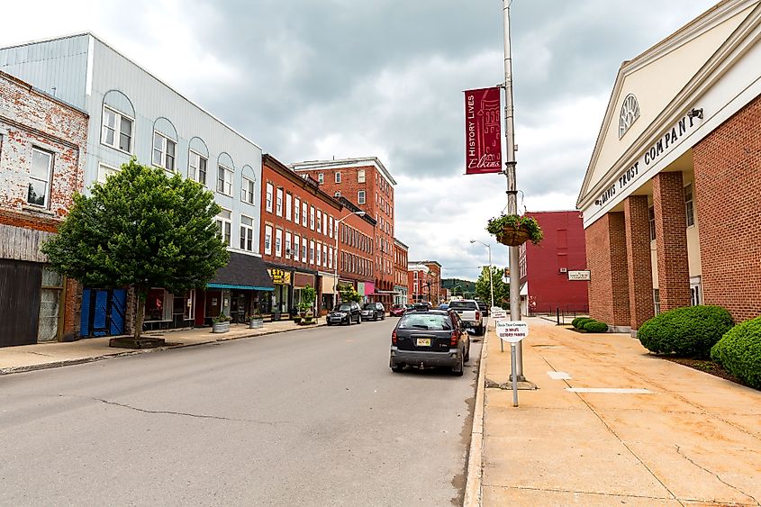 Downtown Elkins, West Virginia