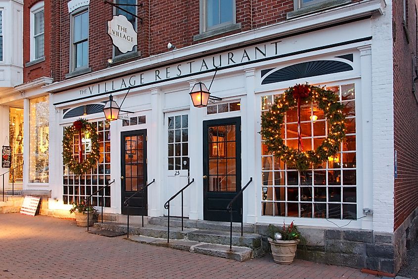 The Village Restaurant in Litchfield, Connecticut