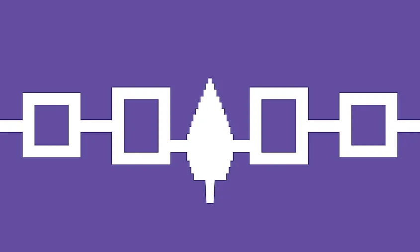 Iroquois Confederacy Haudenosaunee flag