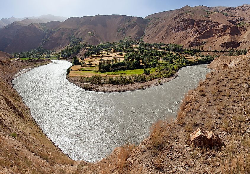 Part of the Amu Darya River