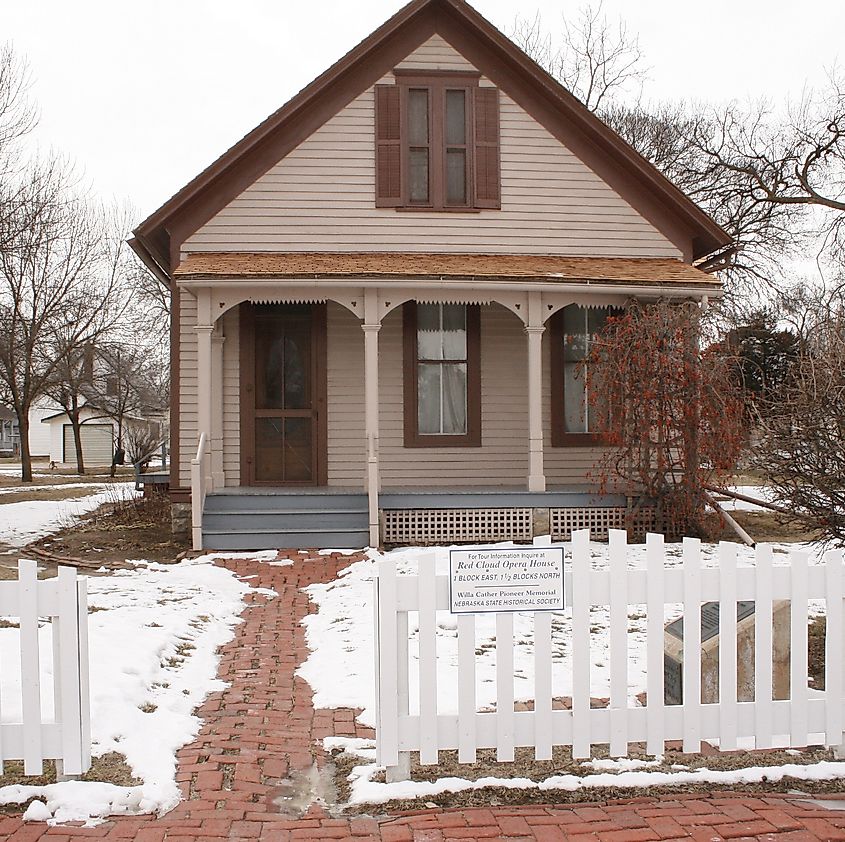 The Willa Cather Childhood Home.