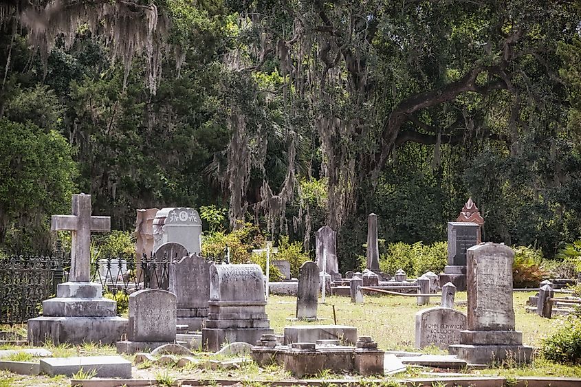 Bonaventure Cemetery in Savannah, Georgia.