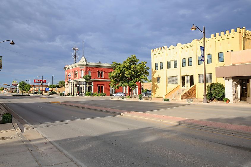 Historic downtown in Carlsbad, New Mexico, New Mexico